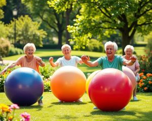 Ćwiczenia z piłką dla seniorów – zdrowie i sprawność w jednym