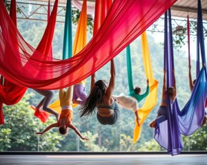 Joga aerial – odkryj korzyści, techniki i bezpieczne praktyki